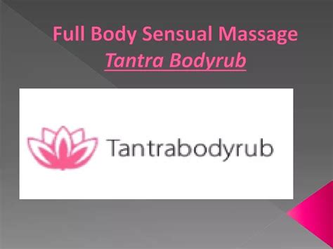 Full Body Sensual Massage Erotic massage Long Branch